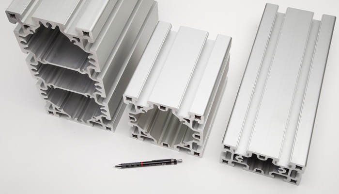 Grande stabilité sur longue portée – Les Profilés-D en aluminium le permettent